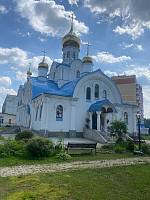 Рабочая встреча в строящемся храме иконы Божией Матери «Неупиваемая Чаша» посёлка Литвиново