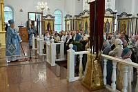 Архиерейское богослужение в Николо-Берлюковской пустыни