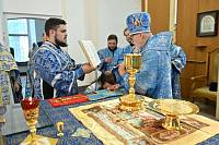 Архиерейское богослужение в Николо-Берлюковской пустыни