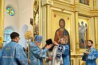 Архиерейское богослужение в Николо-Берлюковской пустыни