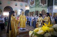 Архиерейское богослужение в Гуслицком Спасо-Преображенском монастыре 