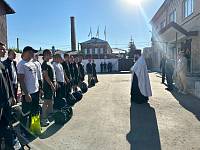 Проводы призывников в Павловском Посаде