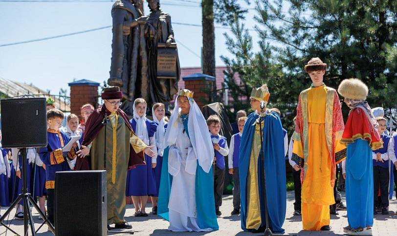 День семьи, любви и верности в Георгиевском храме г. Орехово-Зуево