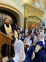 Детский хор Орехово-Зуевского благочиния в храме благоверного князя Александра Невского при МГИМО