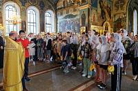 Начало Православного детско-молодёжного лагеря Московской митрополии «Благовест»