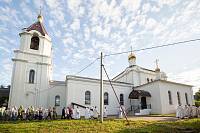 Освящение Знаменского храма города Щёлково