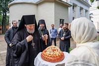 Освящение Никольского и Александро-Невского храмов деревни Большая Дубна