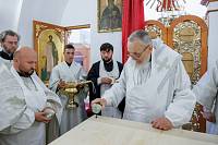 Освящение Никольского и Александро-Невского храмов деревни Большая Дубна