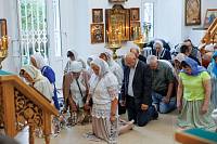 Освящение Никольского и Александро-Невского храмов деревни Большая Дубна