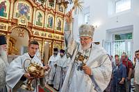 Освящение Никольского и Александро-Невского храмов деревни Большая Дубна