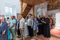 Освящение Никольского и Александро-Невского храмов деревни Большая Дубна