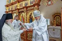 Освящение Никольского и Александро-Невского храмов деревни Большая Дубна