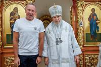 Освящение Никольского и Александро-Невского храмов деревни Большая Дубна