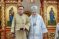 Освящение Никольского и Александро-Невского храмов деревни Большая Дубна