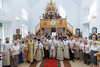 Освящение Никольского и Александро-Невского храмов деревни Большая Дубна