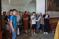 Открытие слета православной молодежи в Кудинове