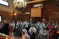 Престольный праздник в Серафимовском храме Балашихи 