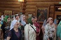 Престольный праздник в Серафимовском храме Балашихи 