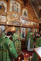 Престольный праздник в Серафимовском храме Балашихи 