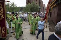 Престольный праздник в Серафимовском храме Балашихи 