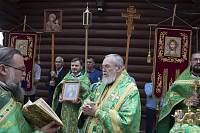 Престольный праздник в Серафимовском храме Балашихи 