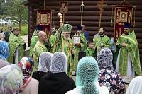 Престольный праздник в Серафимовском храме Балашихи 