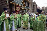 Престольный праздник в Серафимовском храме Балашихи 