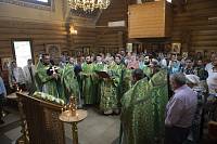 Престольный праздник в Серафимовском храме Балашихи 