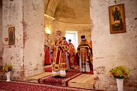 Престольный праздник в Воскресенском храме села Ильинский погост 