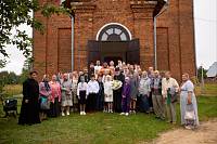 Престольный праздник в Воскресенском храме села Ильинский погост 