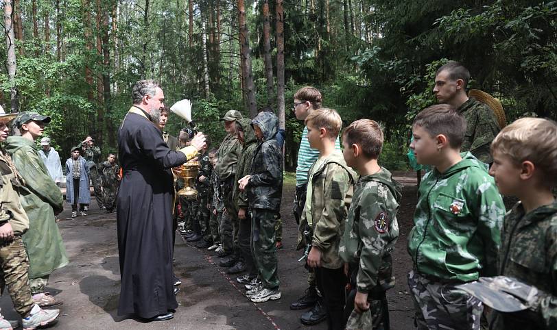 Посещение православного семейного лагеря «Дружина»
