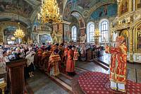 Престольный праздник в Богородицерождественском соборе г. Орехово-Зуево 