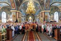 Престольный праздник в Богородицерождественском соборе г. Орехово-Зуево 