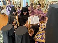 Архипастырский визит в Никитский женский монастырь