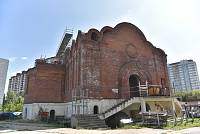 Рабочее совещание в строящемся Кирилло-Мефодиевском храме Балашихи