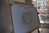 Рабочее совещание в строящемся Кирилло-Мефодиевском храме Балашихи