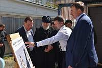 Рабочее совещание в строящемся Кирилло-Мефодиевском храме Балашихи