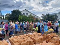 Закладка часовни в Соболеве