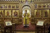Архиерейское богослужение в Троицком храме Реутова