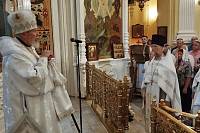 Престольный праздник в Преображенском кафедральном соборе Балашихи