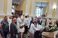 Престольный праздник в Преображенском кафедральном соборе Балашихи