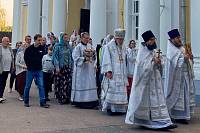 Престольный праздник в Преображенском кафедральном соборе Балашихи