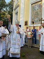 Престольный праздник в Преображенском кафедральном соборе Балашихи