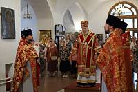Архиерейское богослужение в Успенском храме Ногинска