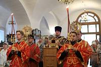 Архиерейское богослужение в Успенском храме Ногинска