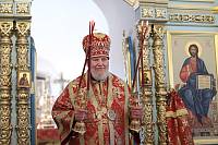 Архиерейское богослужение в Успенском храме Ногинска