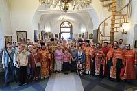 Архиерейское богослужение в Успенском храме Ногинска