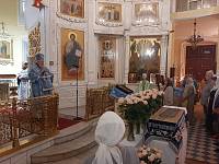 Архиерейское богослужение в Преображенском кафедральном соборе Балашихи