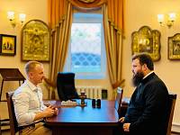 Рабочая встреча с заместителем главы Павлово-Посадского городского округа