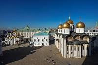 Патриаршее богослужение в Успенском соборе Московского Кремля